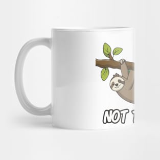 NOPE. Not Today lazy panda Mug